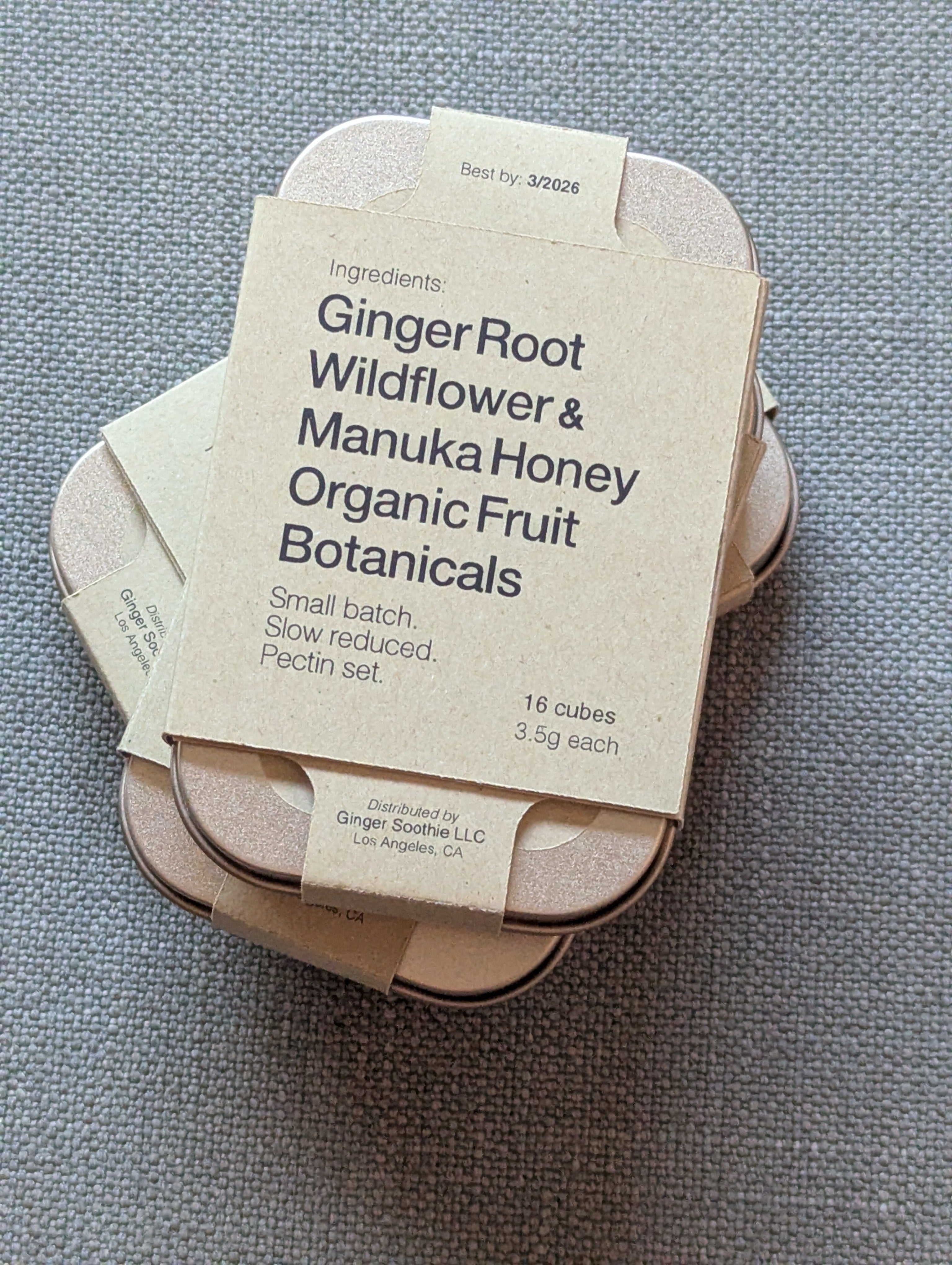 Ginger Soothie Cherry - Tin