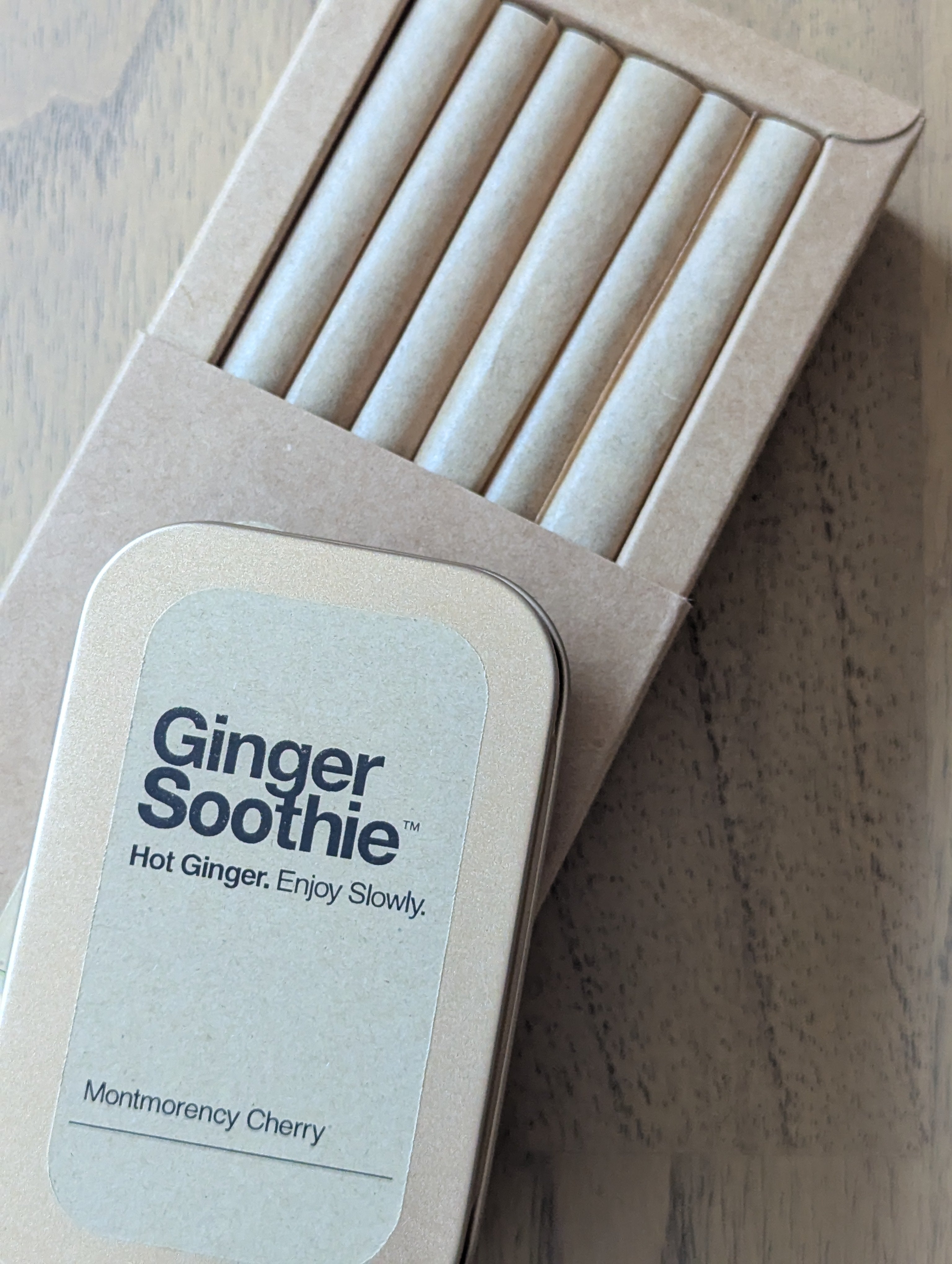 Ginger Soothie Refill Box | 6 Wraps  /  48 Cubes