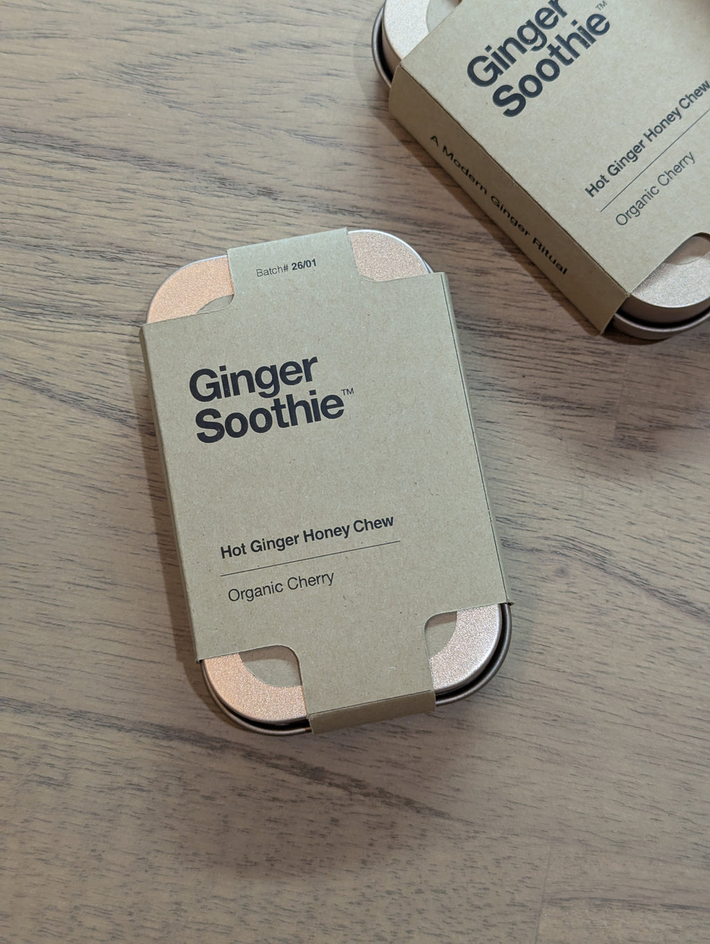 Ginger Soothie Cherry - Tin