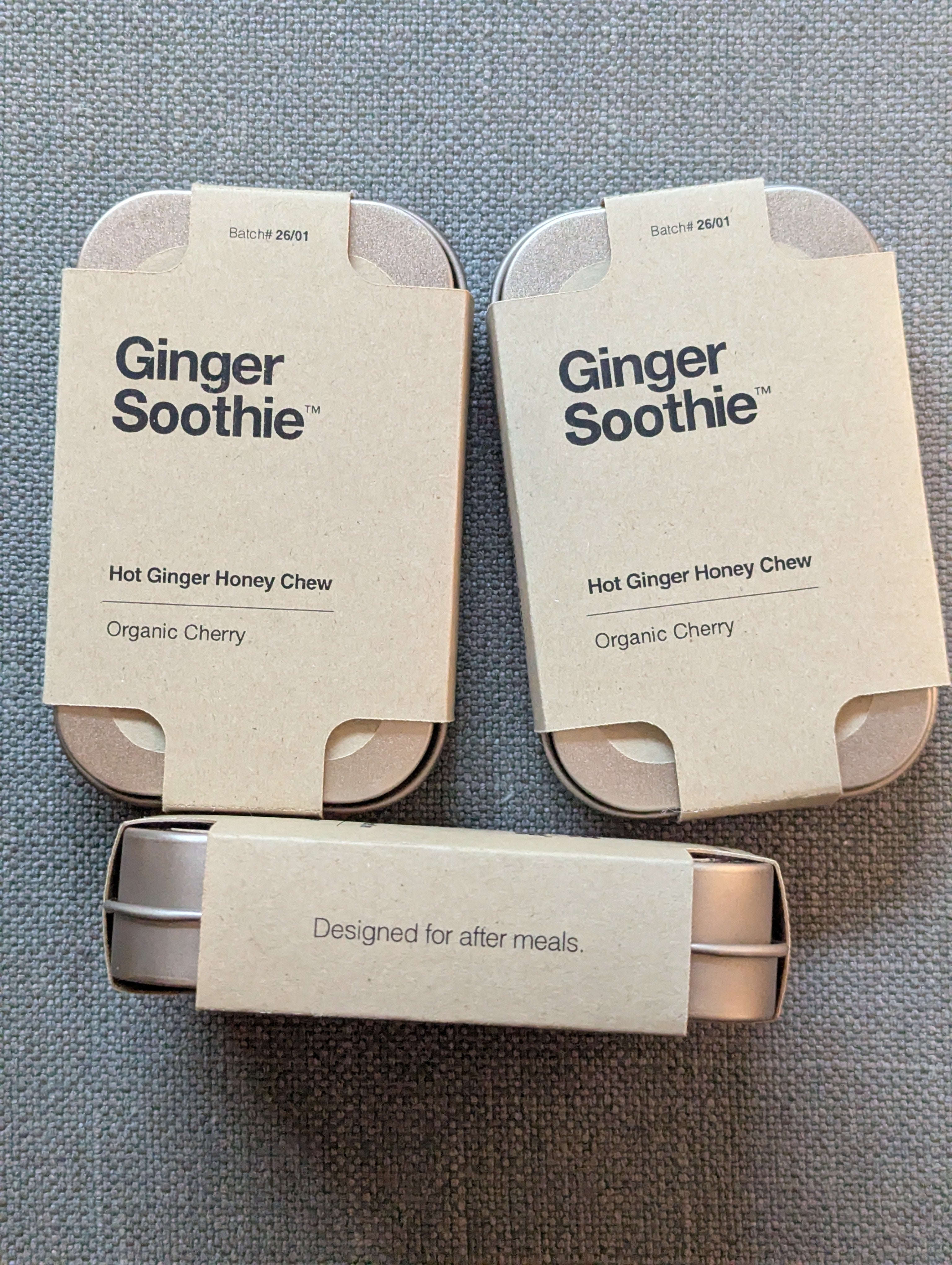 Ginger Soothie Cherry - Tin