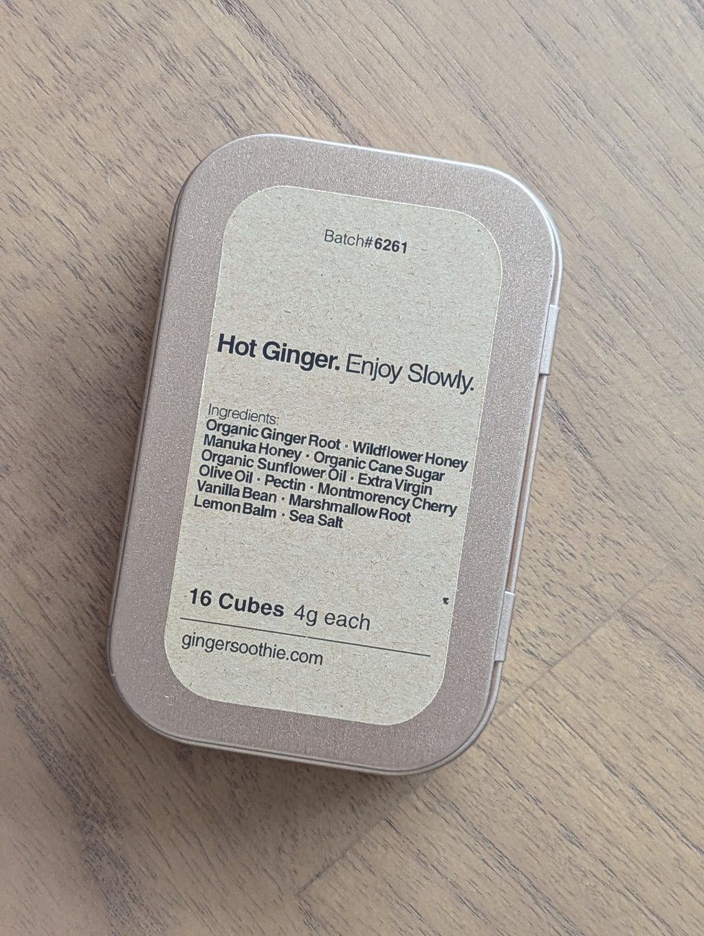 Tin  2 Wraps / 16 Cubes